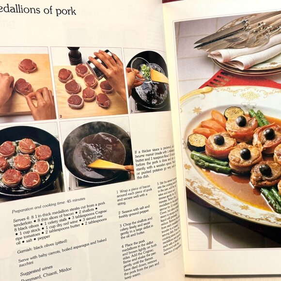 ELEGANT MEALS~~Fine Dining Cookbook~~82 Delicious Meals for Special Occasion HC - Picture 8 of 13